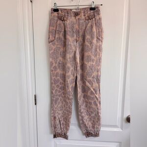 Anthropologie Earthy Toned Cargo Pants Size 2